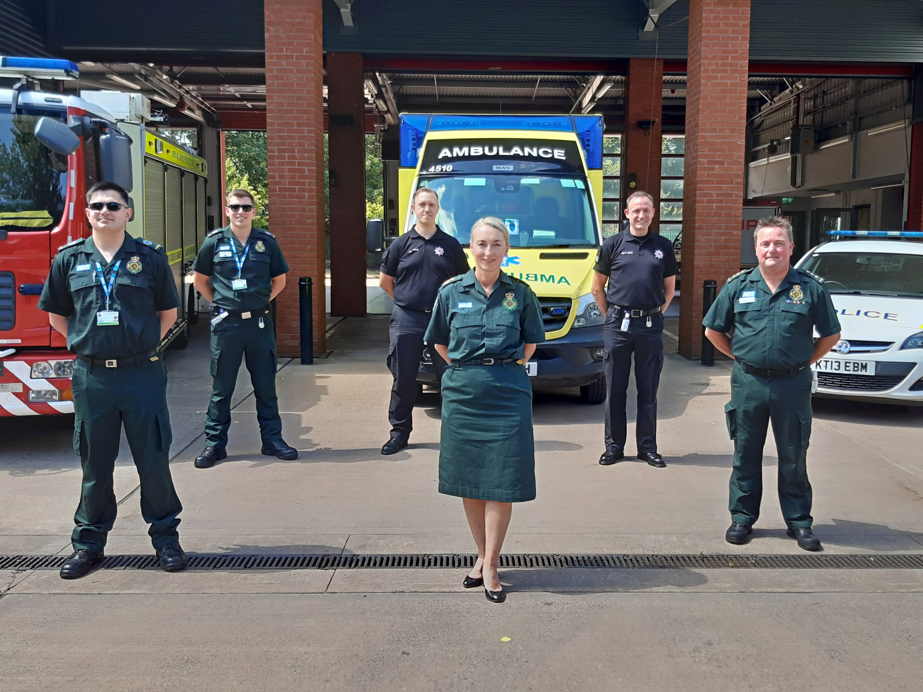 South West Ambulance And Fire Crews Join Forces To Boost Covid-19 ...