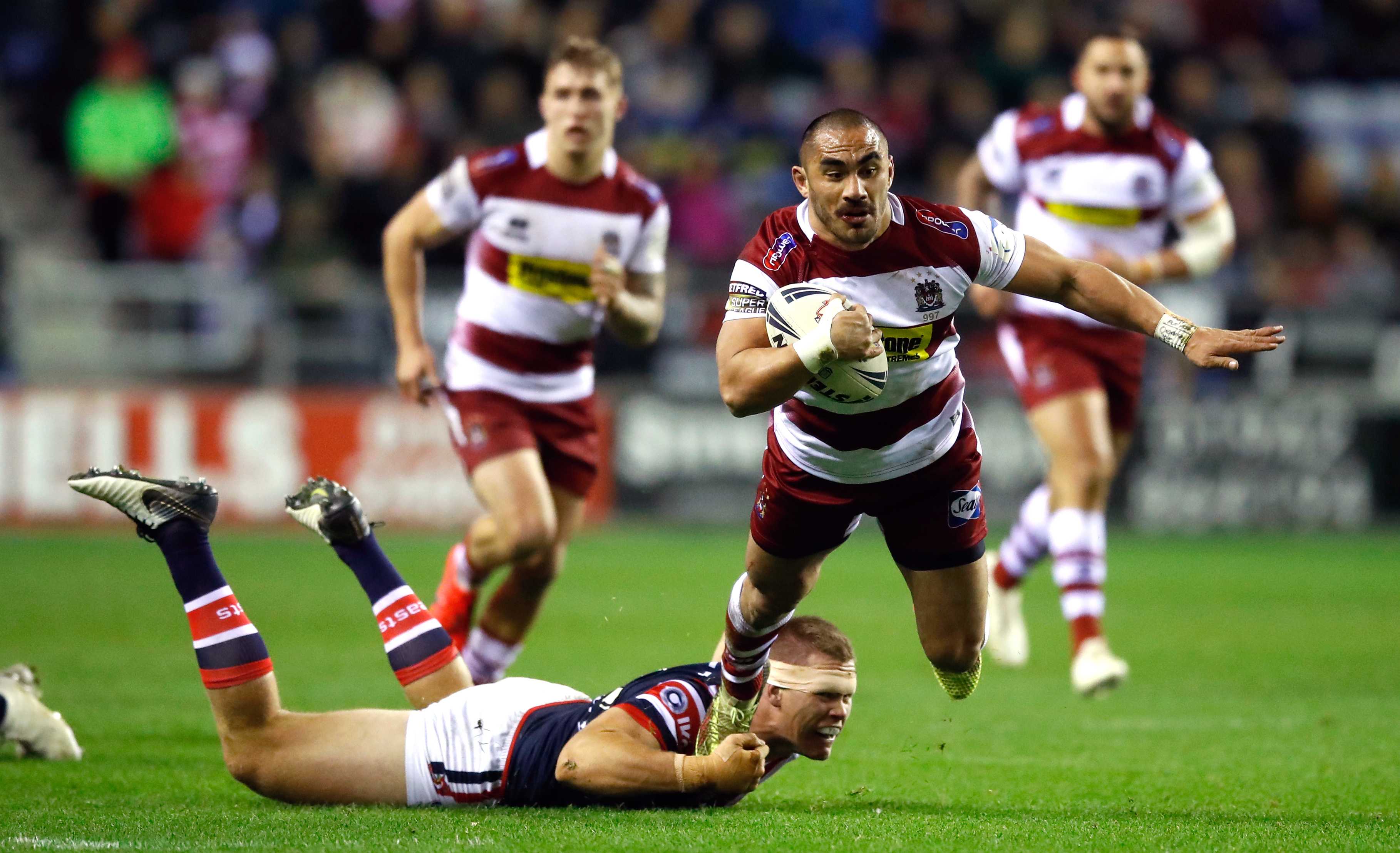 Wigan Warriors half-back Thomas Leuluai 'playing too well to retire'