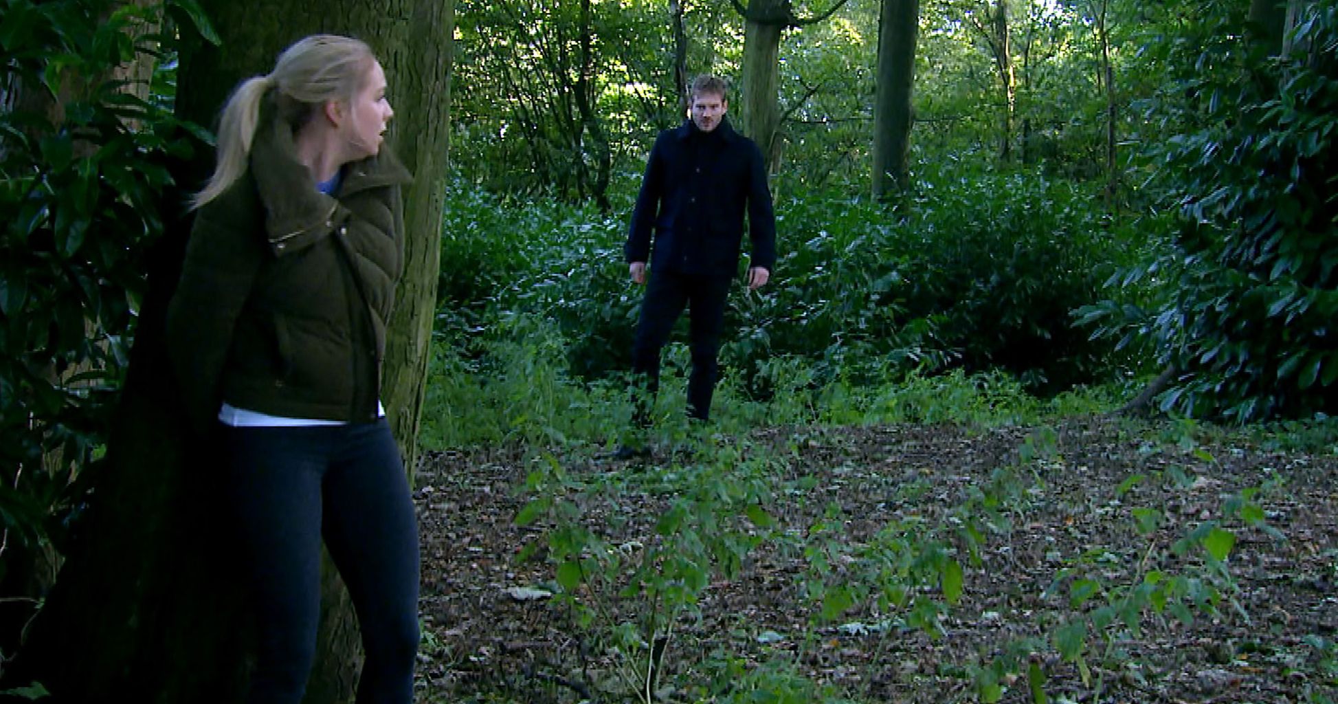 Emmerdale spoilers: Belle Dingle and Jamie Tate's woodland showdown