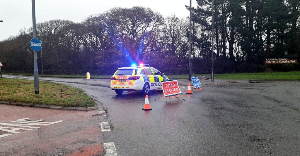 Major commuter route near Truro closed after crash on A39 News