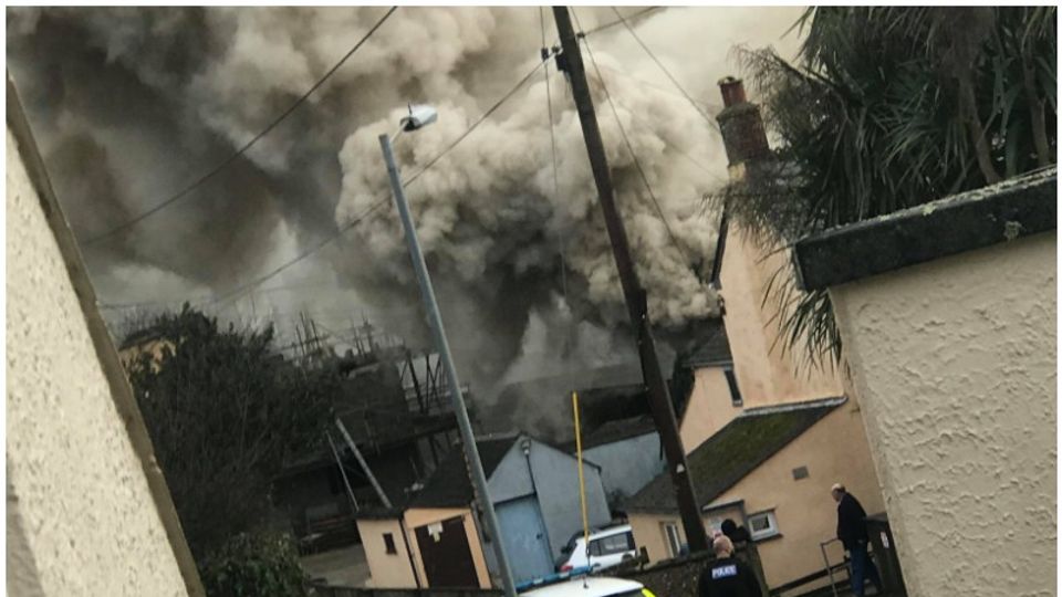 porthleven fire