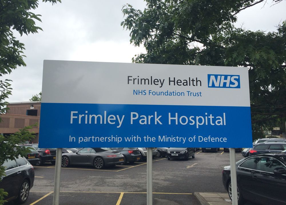 Frimley Park Hospital reintroduces mask wearing