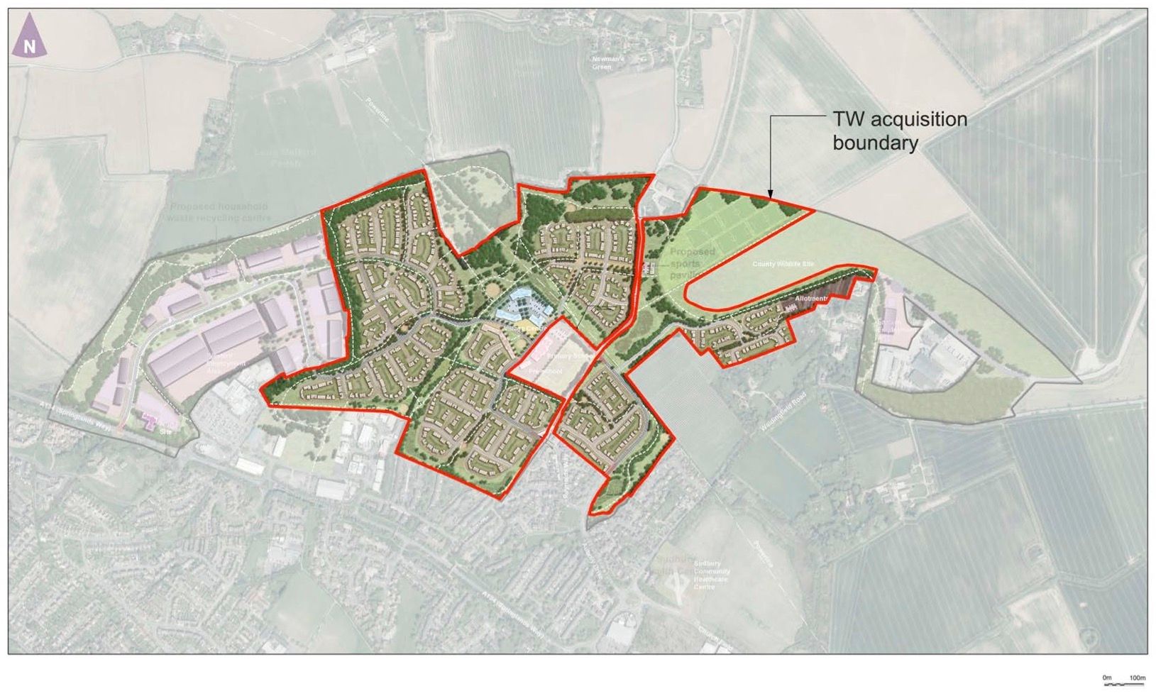 Suffolk County Council complete sale of Chilton Woods land to Taylor Wimpey 
