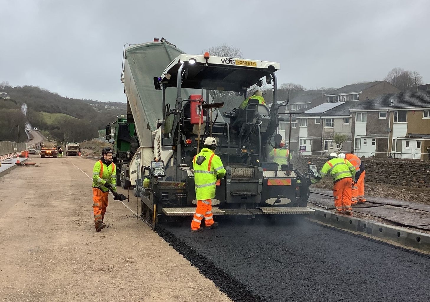 Major landmark in construction of new road link for Plymouth | News ...