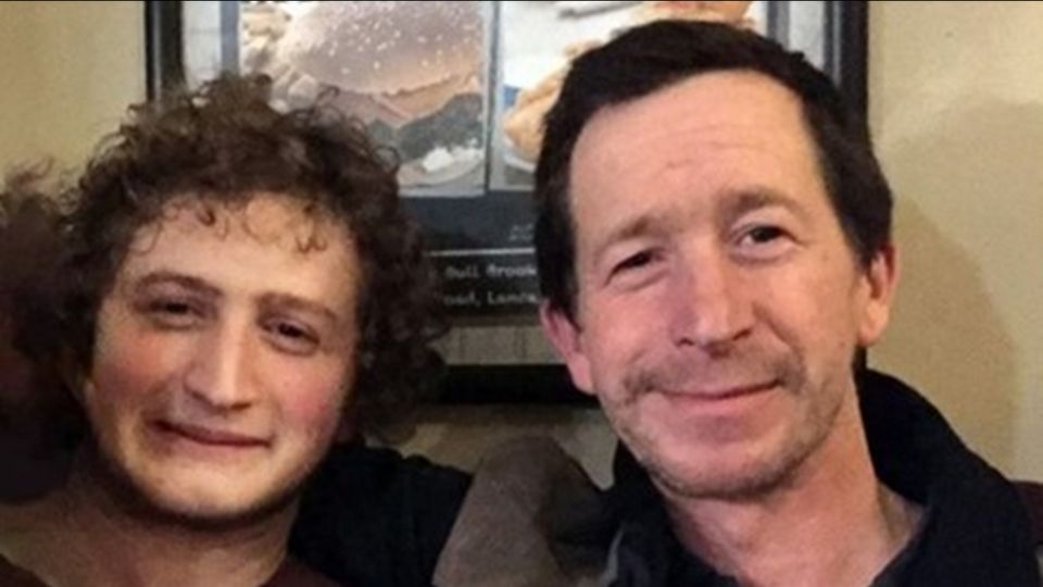 23-year-old Liam Peck and his father Craig