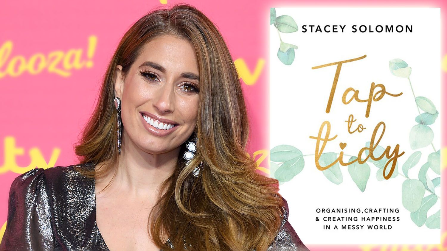 Stacey Solomon releasing her book 'Tap To Tidy'