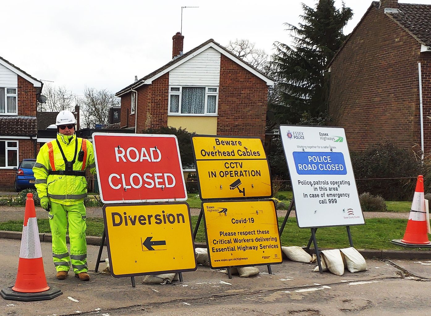 Road workers in Essex encouraged to report abuse