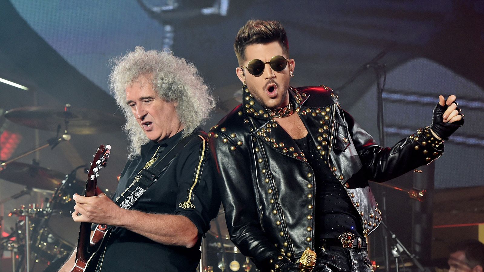Queen + Adam Lambert working on music together