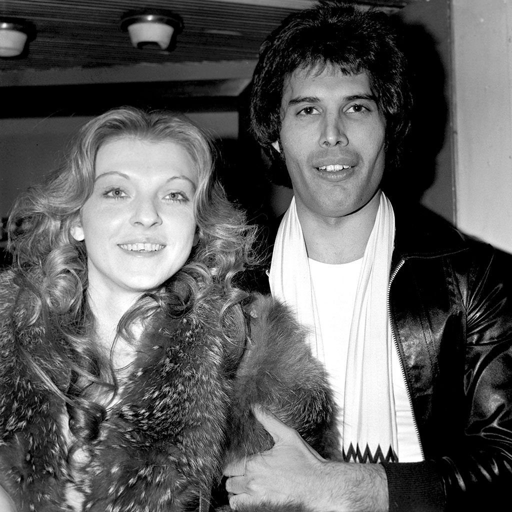 Mary Austin and Freddie together in 1977