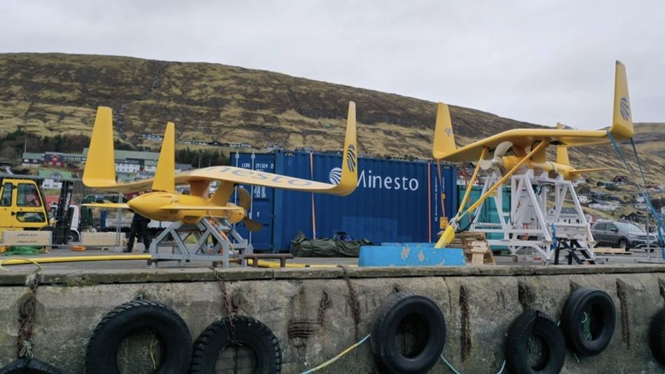 Underwater kites to be used as part of blue energy project