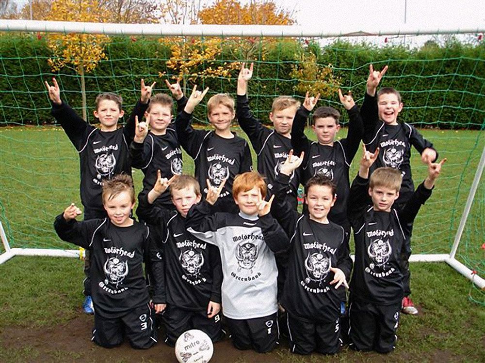 Camiseta del equipo B sub-10 de Greenbank de Motörhead