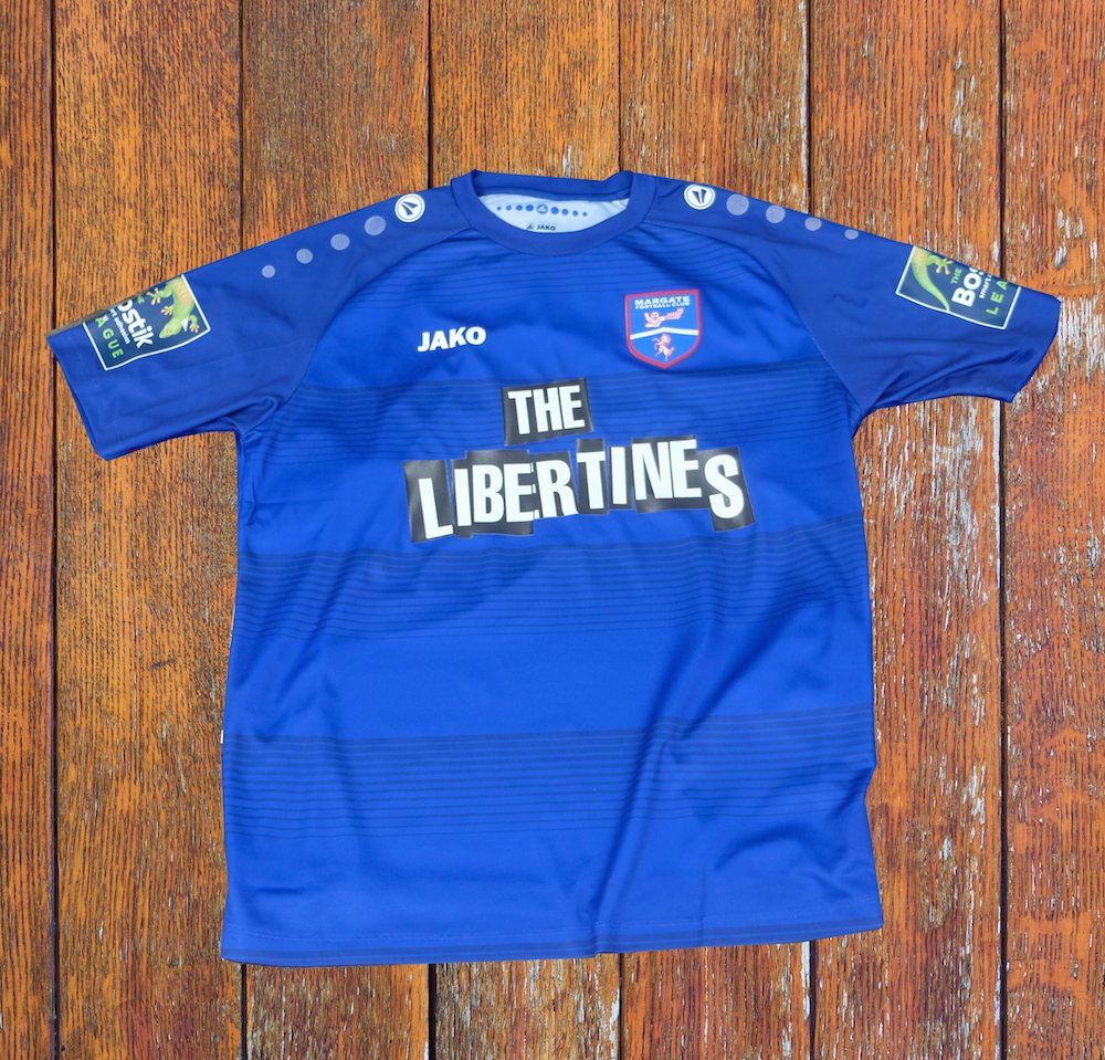 Camiseta del club de fútbol Margate de los Libertines