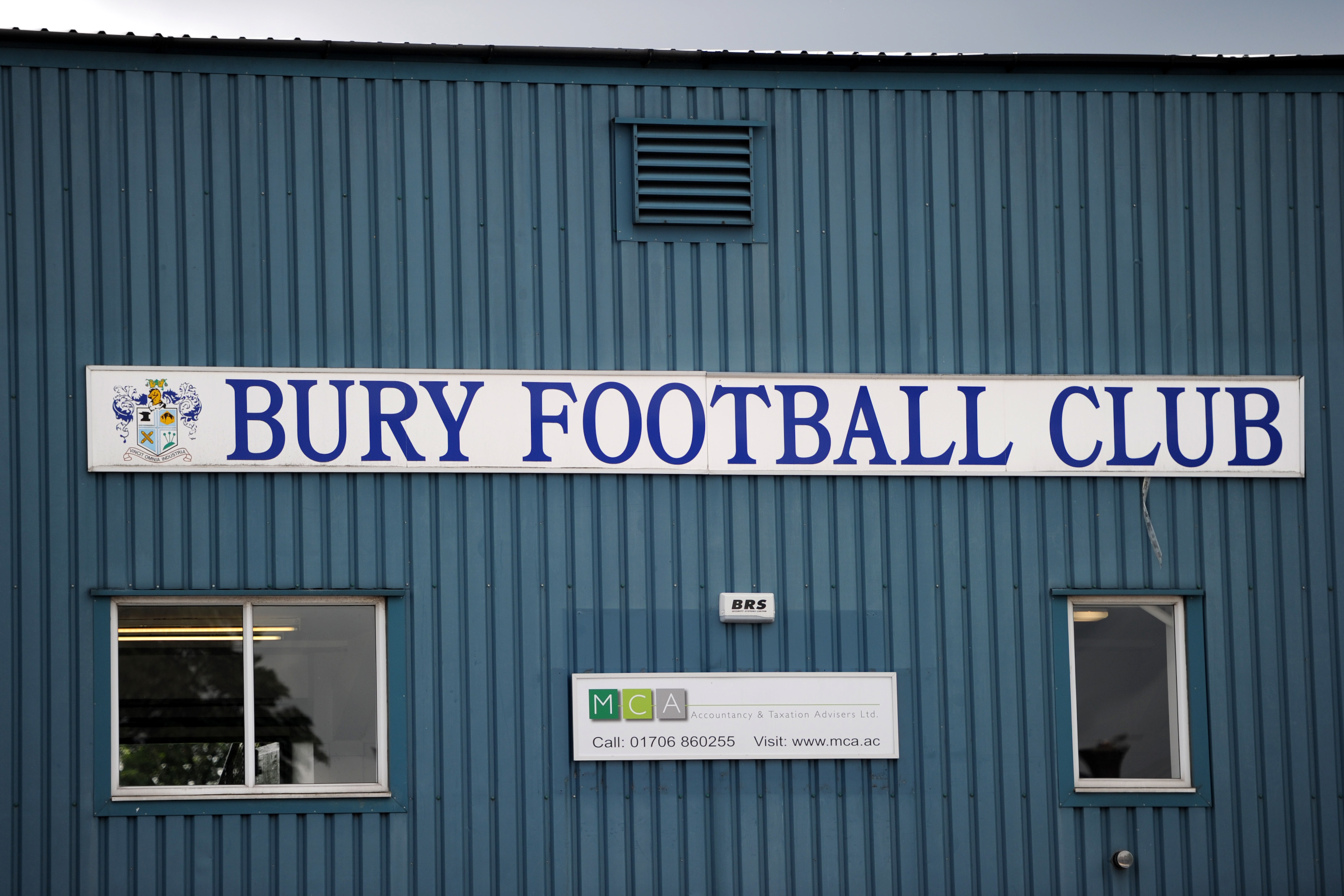 Gigg Lane put up for sale by Bury FC administrators