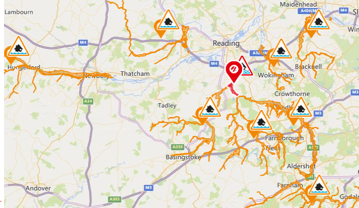 "Flooding is expected" in Berkshire | News - Greatest Hits Radio ...