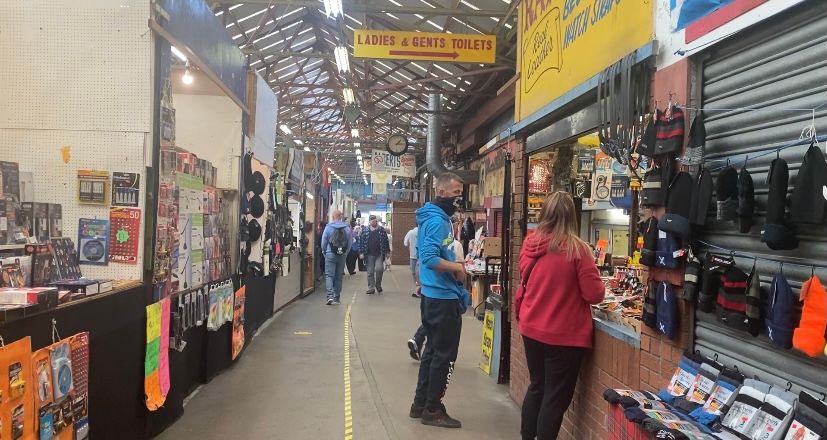 Main building at the Barras
