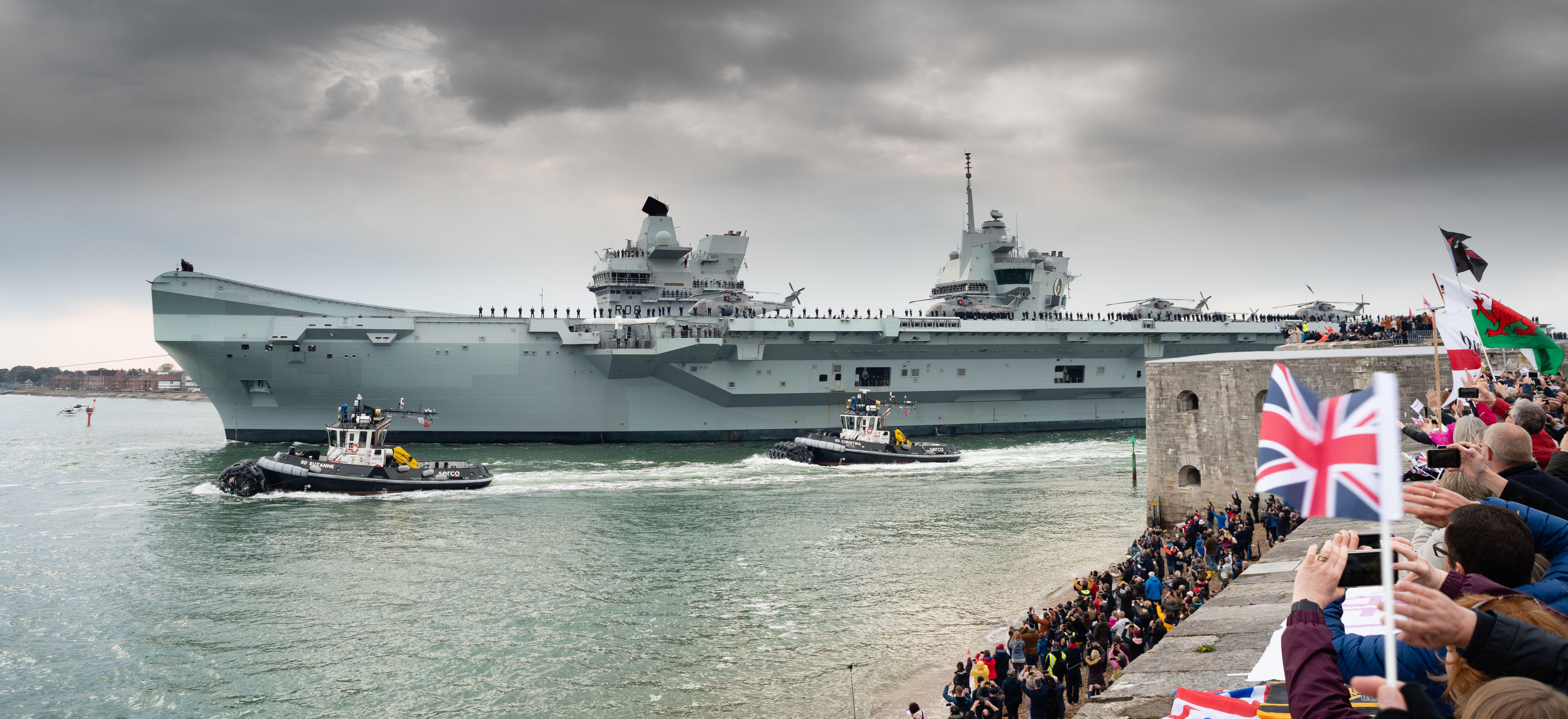 Queen Elizabeth Class Aircraft Carrier Information Video