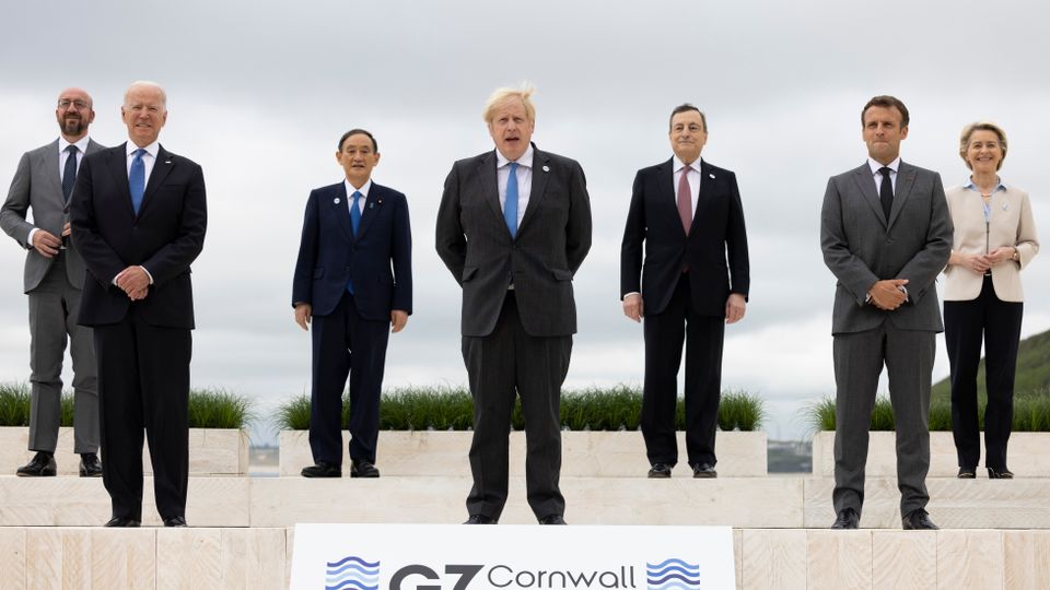 G7 summit in Cornwall