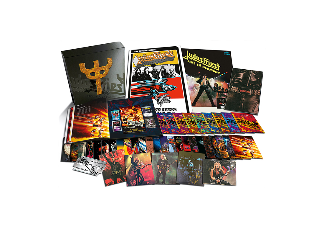 Judas Priest to release 42 CD '50 Heavy Metal Years of Music' box set