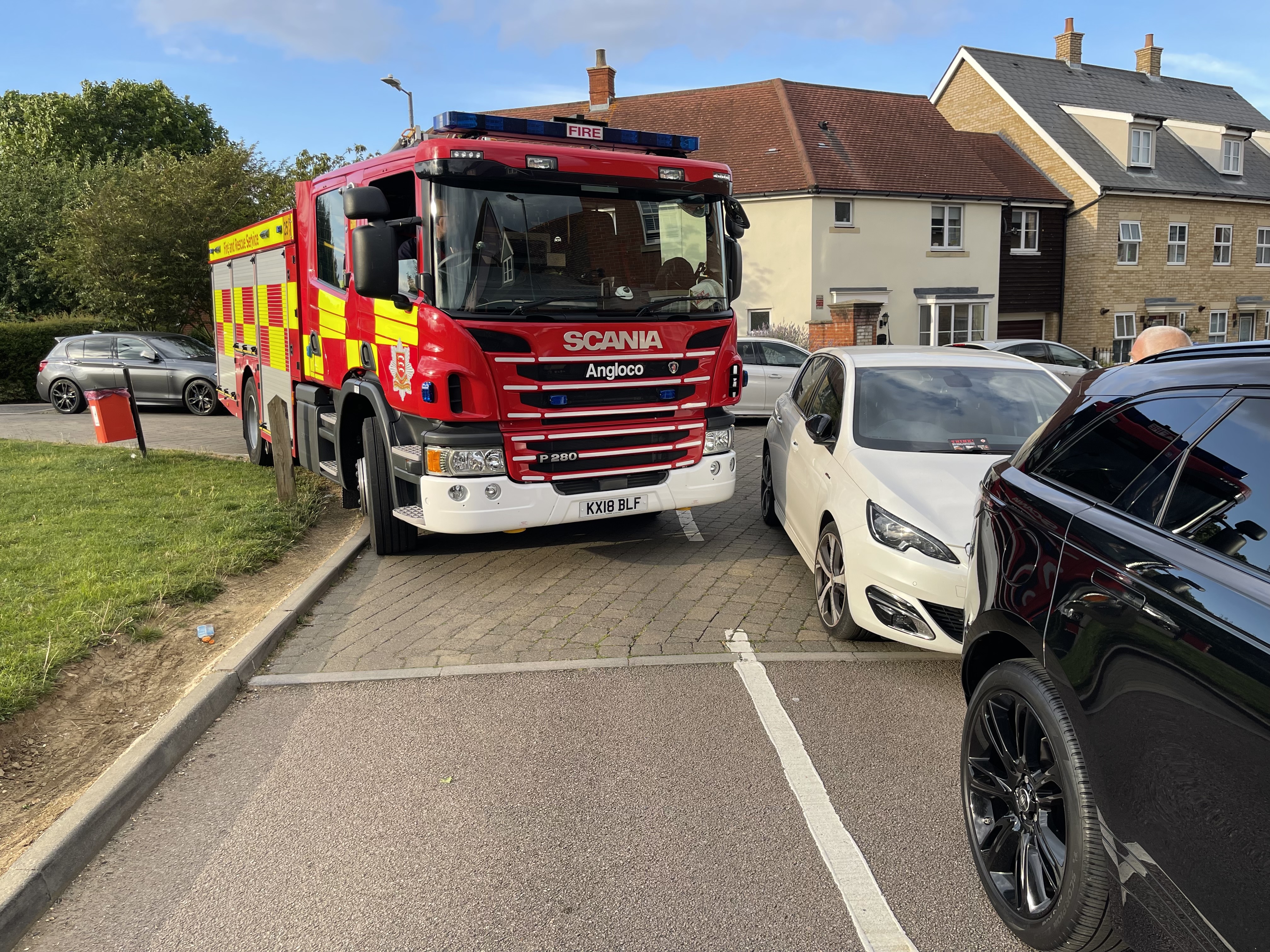 'Bad parking puts lives at risk': Warning after firefighters held up ...