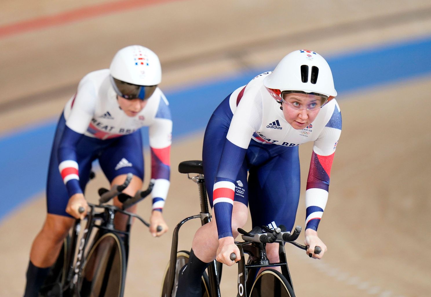 Katie Archiebald, Neah Evans and Jack Carlin win silver