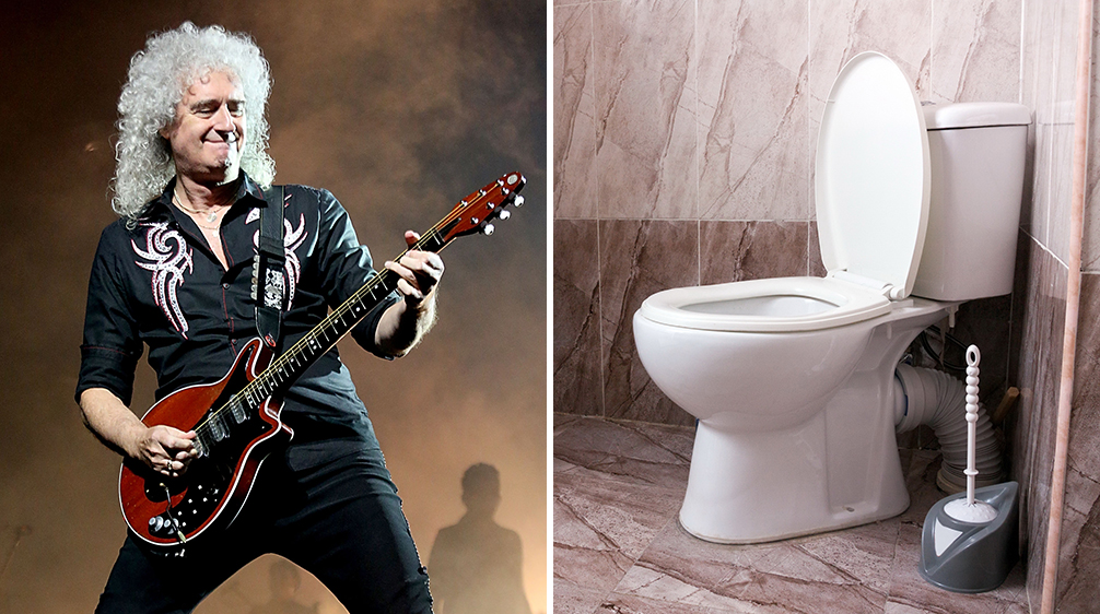 Queen's Brian May recalls writing huge hit song during toilet visit
