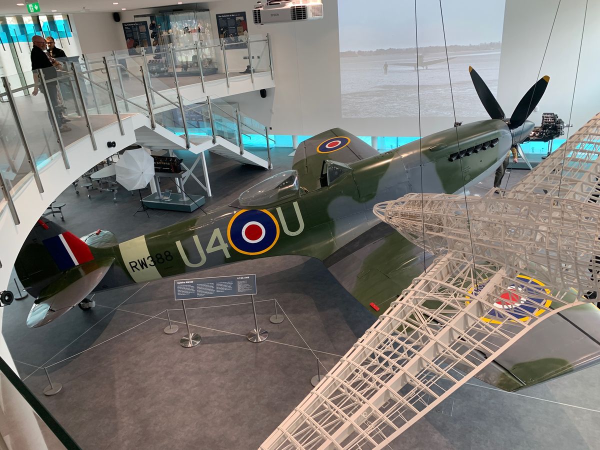 Restored Spitfire going back on public display in Stoke | News ...