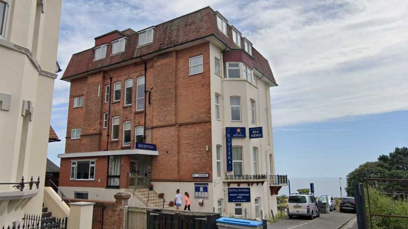 Hotel Riviera on Bournemouth's West Cliff