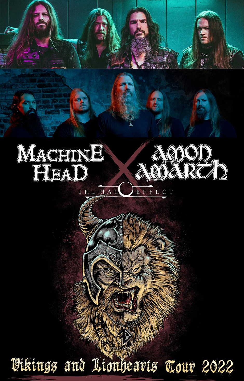 Machine Head and Amon Amarth announce UK arena tour