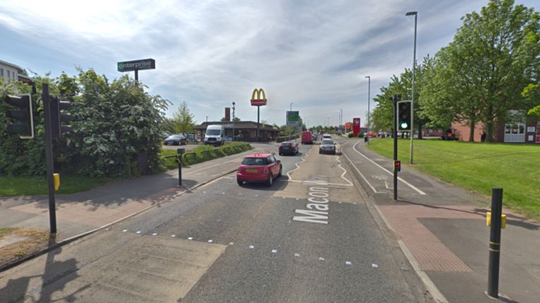 A man has died after a hit-and-run collision on Macon Way, Crewe, Cheshire
