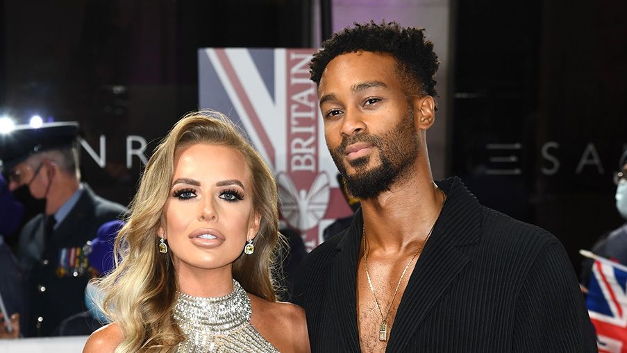 Teddy and Faye are still together after finishing third Season on "Love Island."
