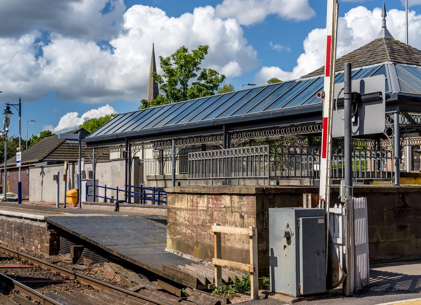Person in hospital after incident at Broughty Ferry train station
