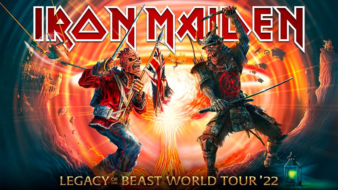 Iron Maiden expand 2022 tour and confirm 'spectacular' production changes
