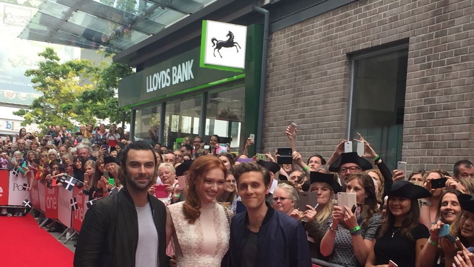 Poldark premiere in St Austell