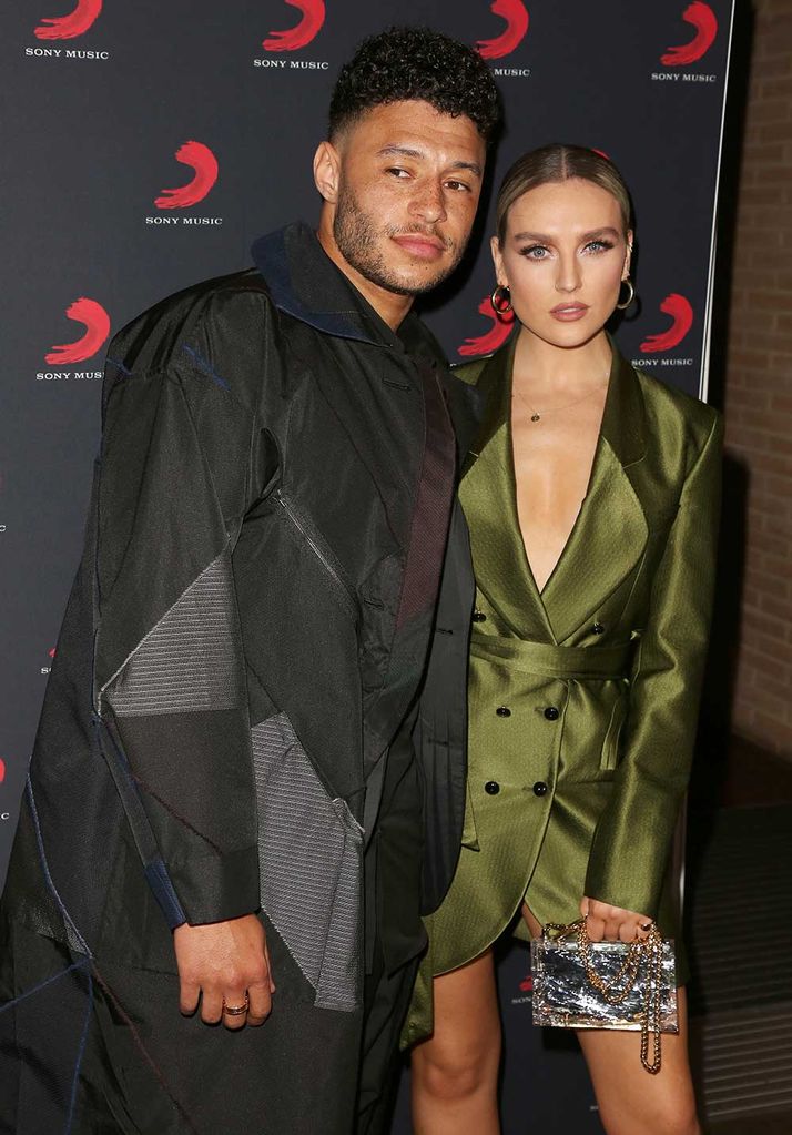 Alex Oxlade-Chamberlain and Perrie Edwards