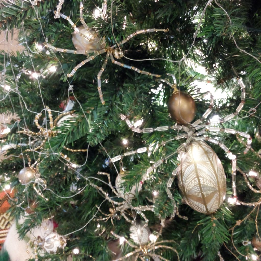 Christmas tree spiders