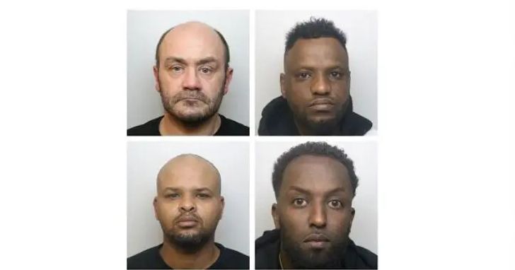 Four drug dealers jailed after cocaine worth up to £600,000 seized ...