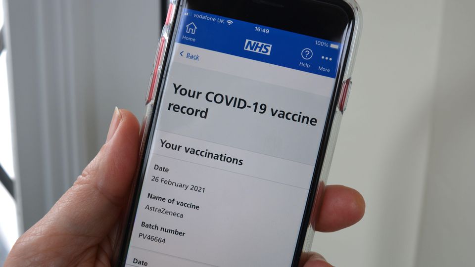 Covid vaccine passport
