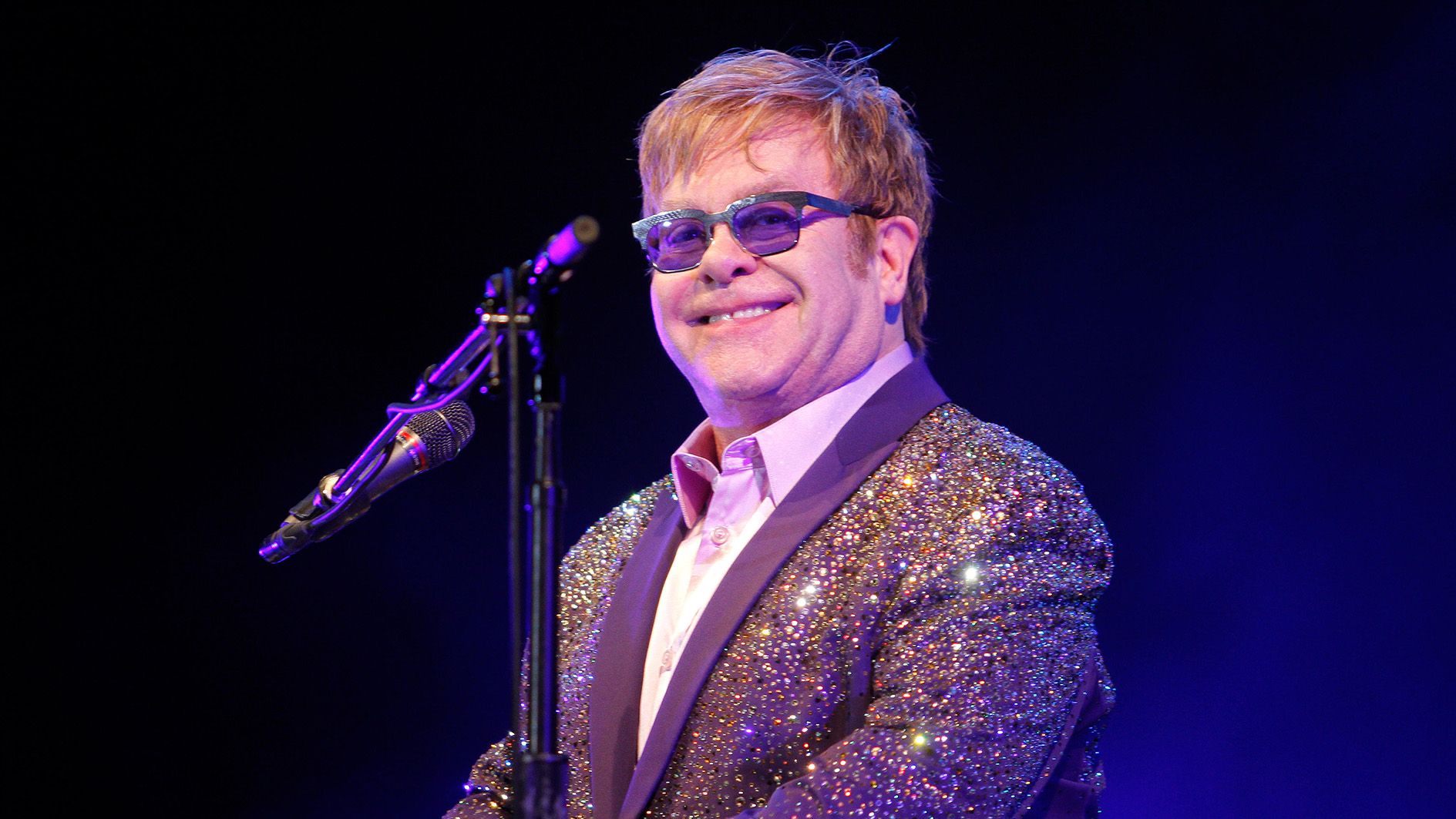 Elton John has resumed his 'Farewell Yellow Brick Road' tour