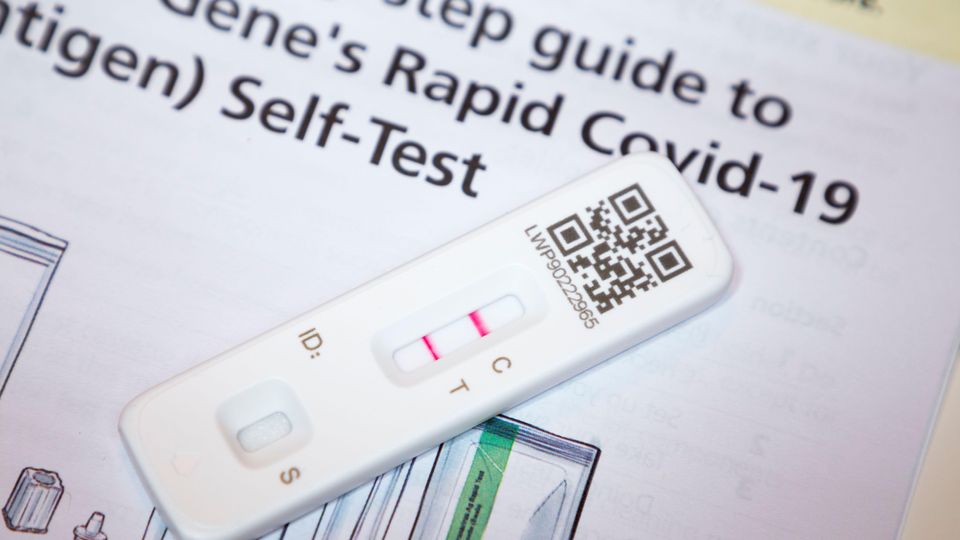 positive Covid test