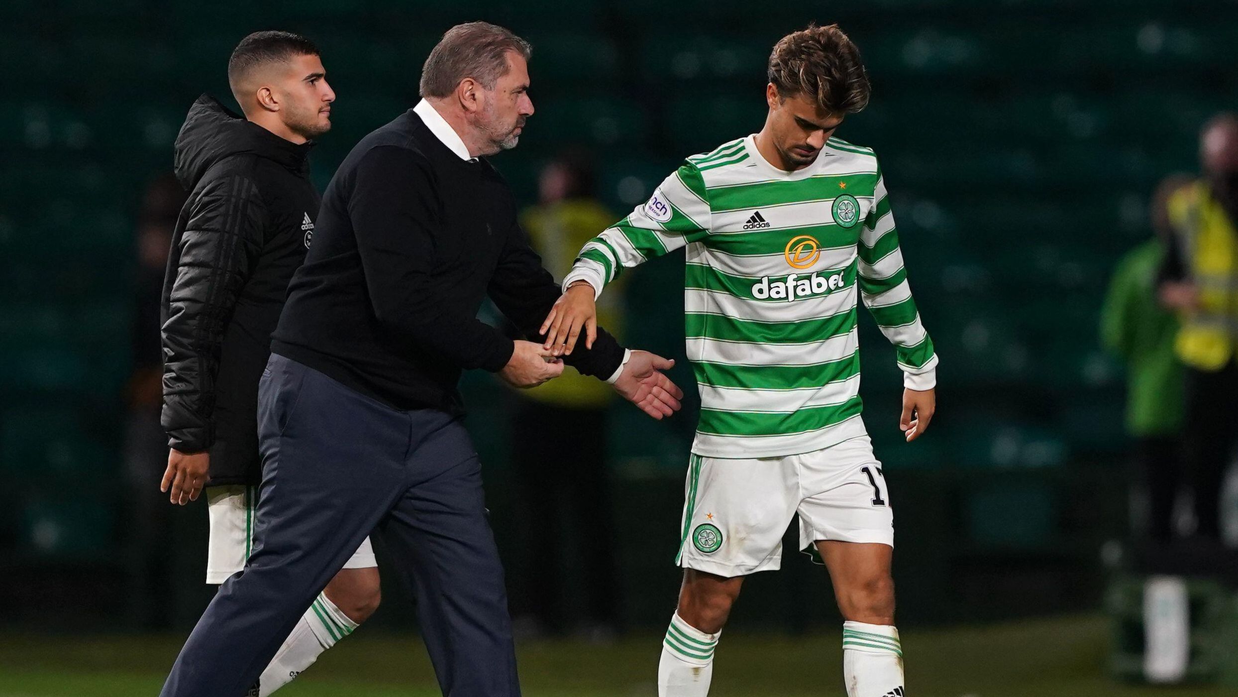 Postecoglou praises Celtic resolve but Glass wants offside