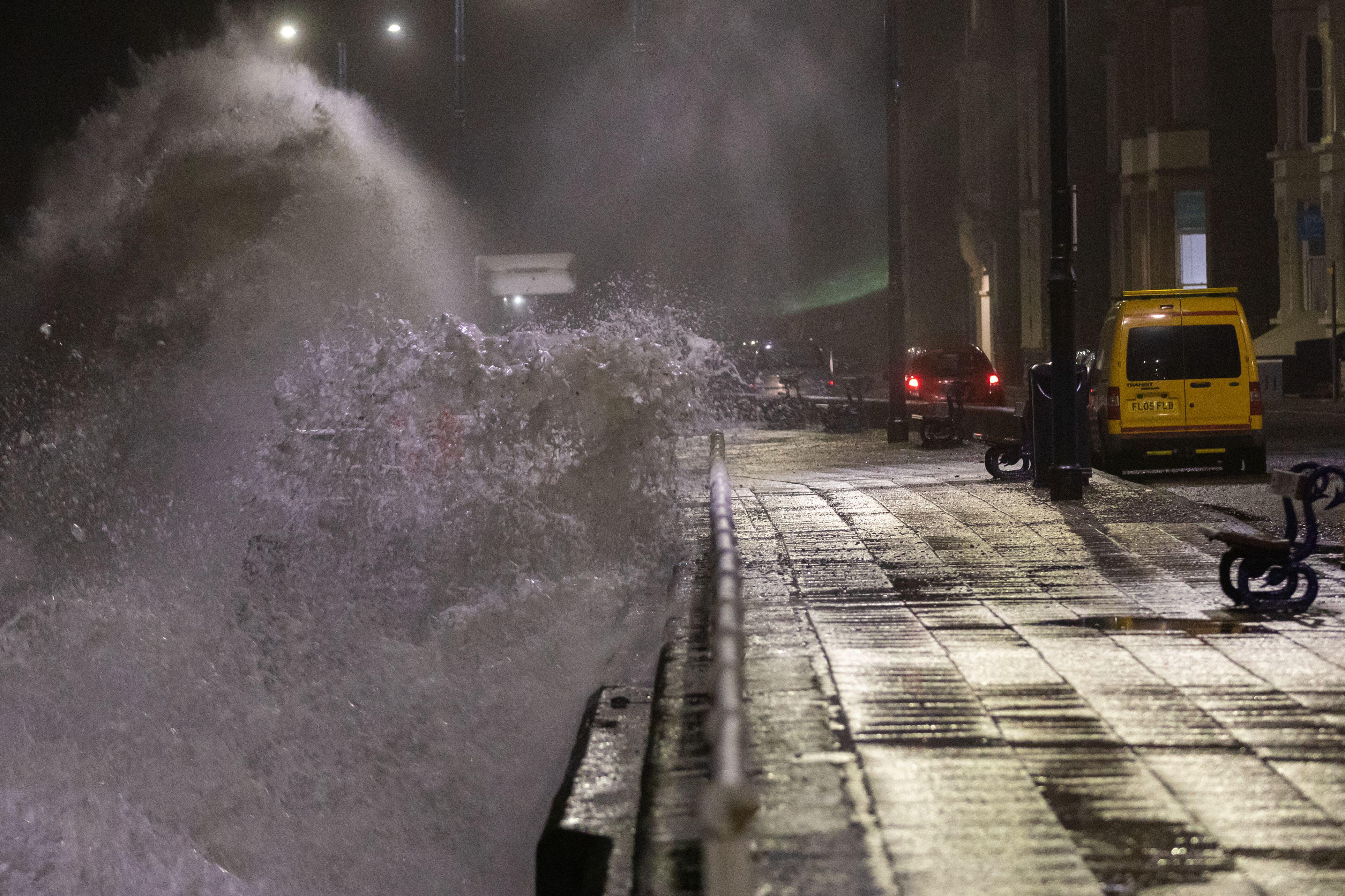 Storm Dudley batters UK and leaves thousands without power