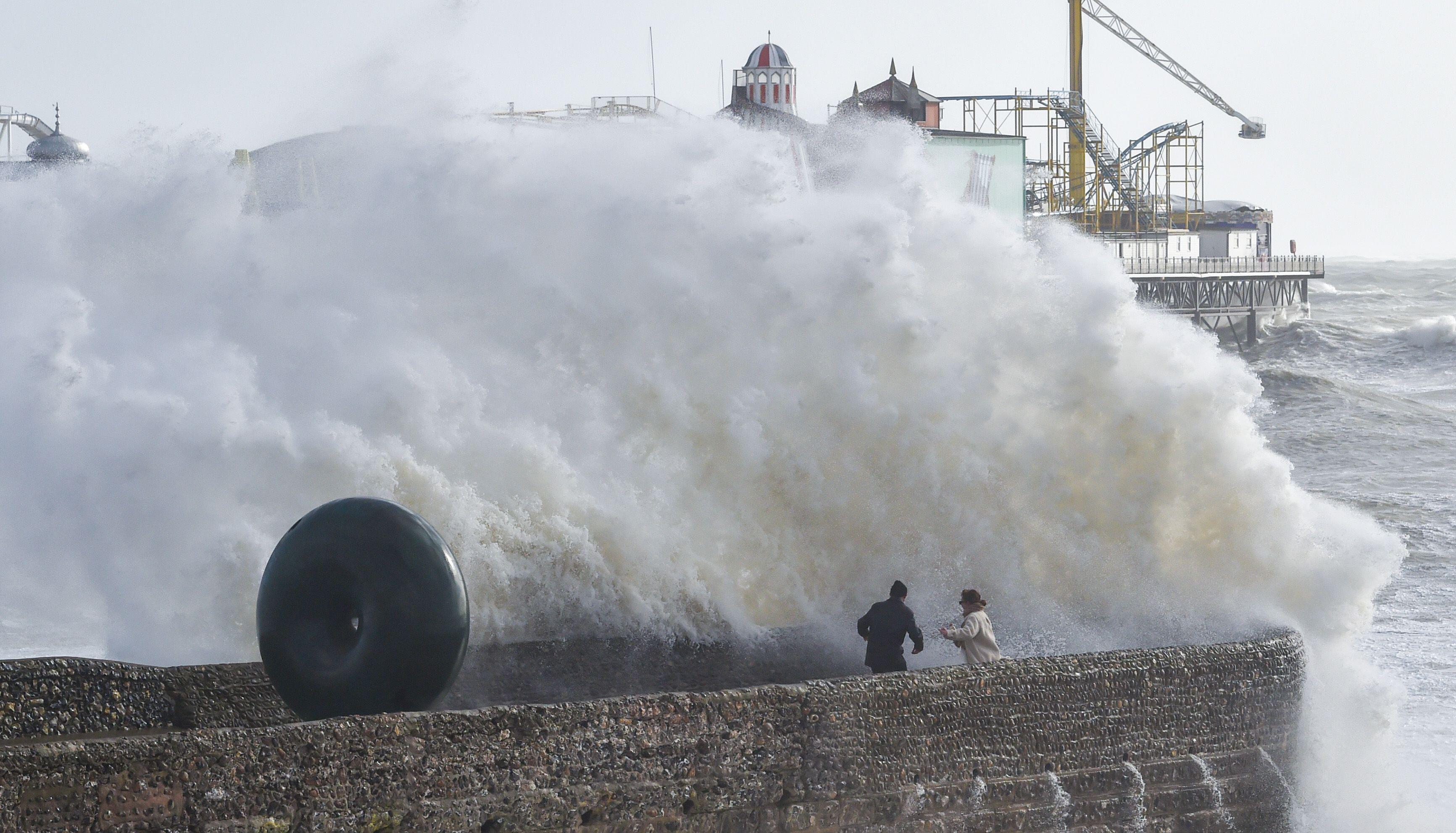 Storm Eunice Brings 100mph Winds, Power Cuts And Travel Chaos