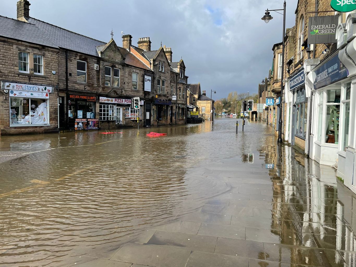 Flooding update - Pictures from Matlock | News - Greatest Hits Radio (North Derbyshire) 