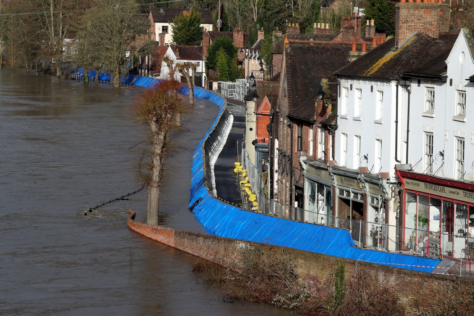 Severe flood warnings in place in Shropshire as defences could be breached