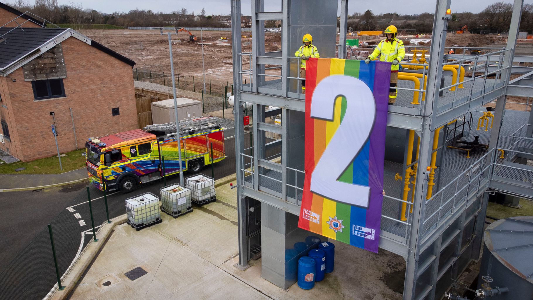 Cheshire Fire and Rescue second most LGBT inclusive workplace in UK