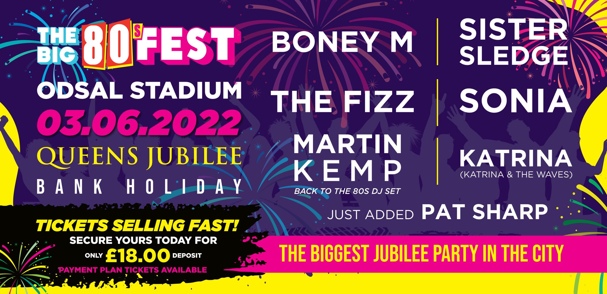 The Big 80's Festival comes to Bradford on the 3rd June! | Win ...