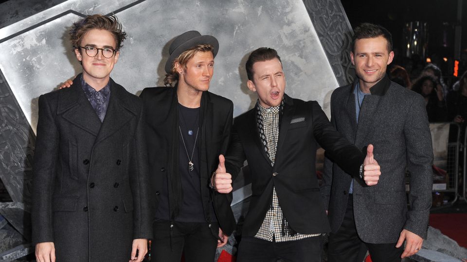 McFly at the world premiere of Thor