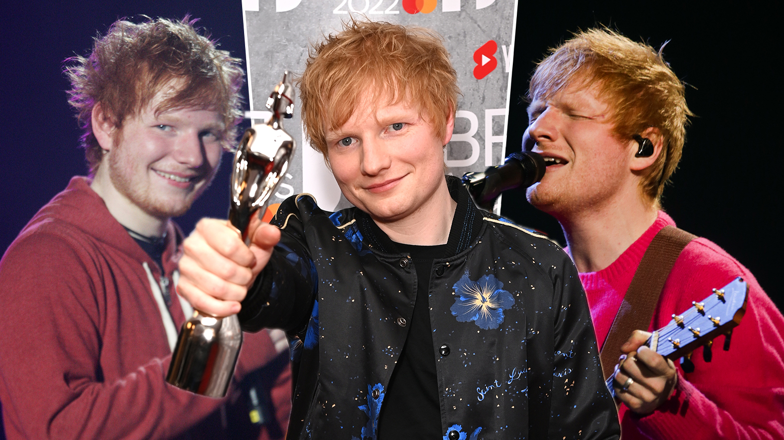 Ed Sheeran's Career Transformation Over the Years in Photos