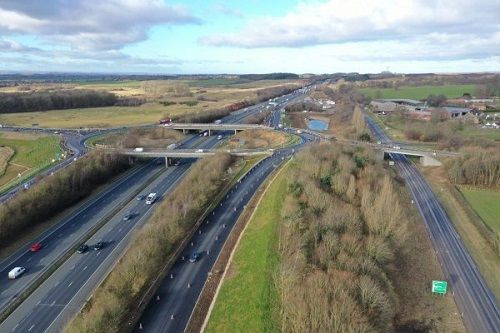 A1(M) junction upgrades near Harrogate finally set for completion this ...