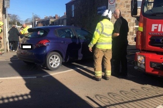 Woman taken to hospital after multi-vehicle crash on main road in ...